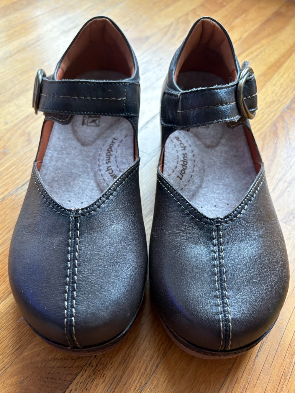 Pikolinos Pebble grey mary jane Comfort Shoes